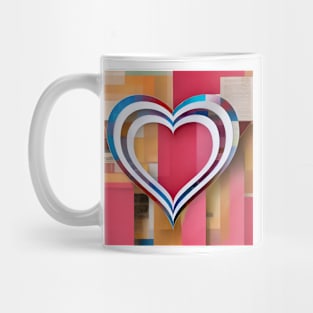 Heart Collage Mug